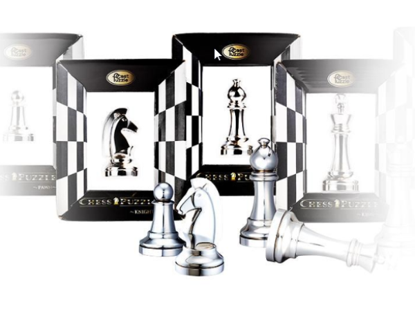 Chess Knight - Silver