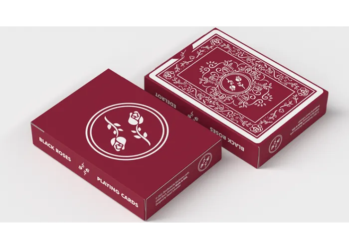 Black Roses Edelrot Playing Cards (Fully Marked)