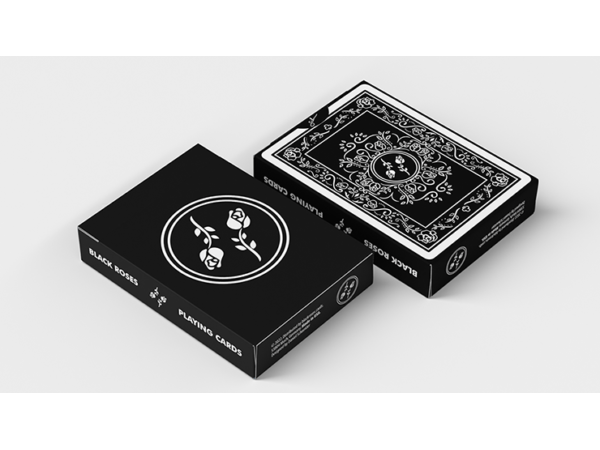 Black Roses Playing Cards (Fully Marked)