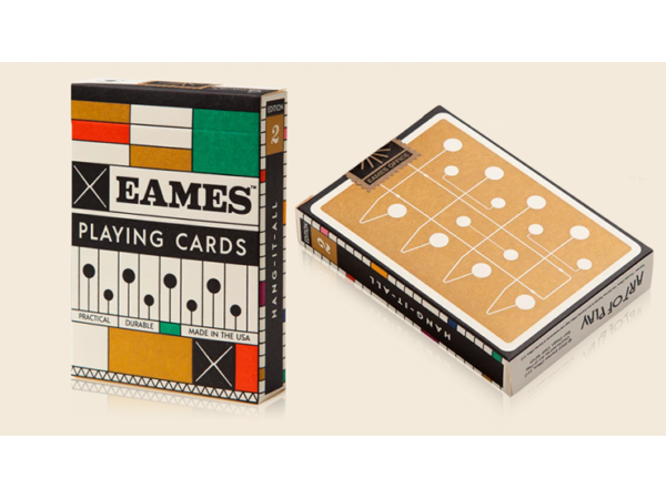 Eames (Hang-It-All) Playing Cards by Art of Play