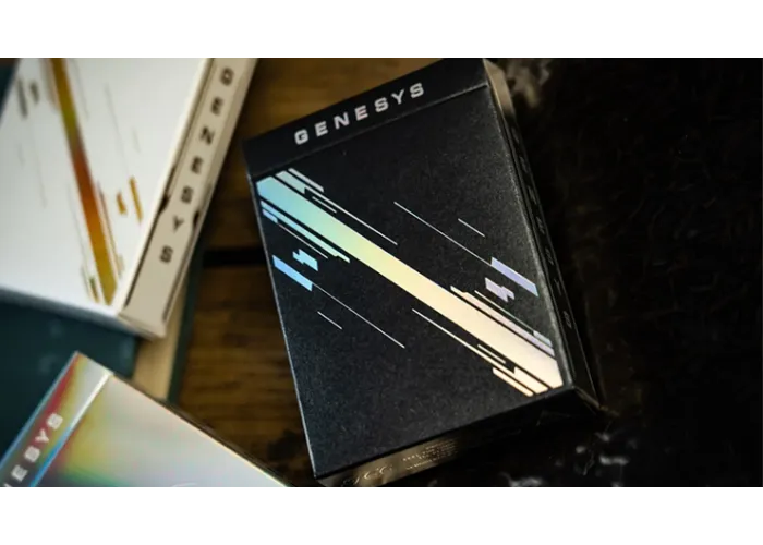 Odyssey Genesys (Black) Edition Playing Cards by Sergio Roca
