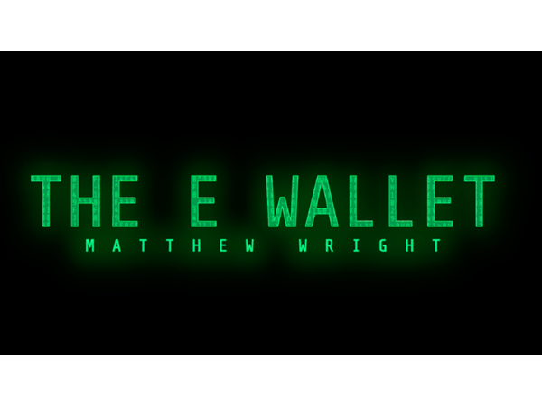 E Wallet BLACK by Matthew Wright