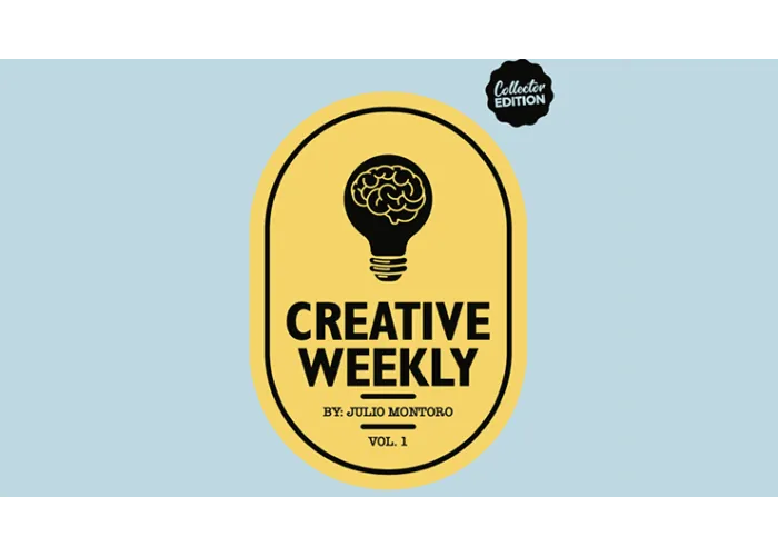 CREATIVE WEEKLY Vol. 1 LIMITED (Gimmicks and online Instructions) by Julio Montoro
