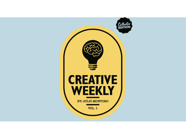CREATIVE WEEKLY Vol. 1 LIMITED (Gimmicks and online Instructions) by Julio Montoro