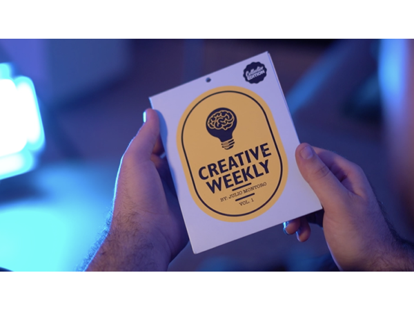 CREATIVE WEEKLY Vol. 1 LIMITED (Gimmicks and online Instructions) by Julio Montoro