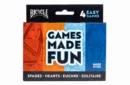 Bicycle 4 Game Pack (Euchre, Spades, Hearts and Solitaire) by US Playing Card – Image 1