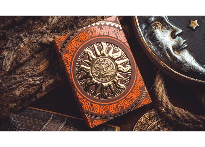 Maya Sun Playing Cards