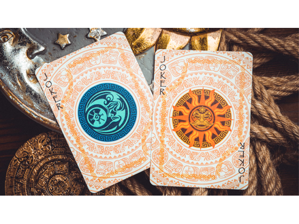 Maya Sun Playing Cards