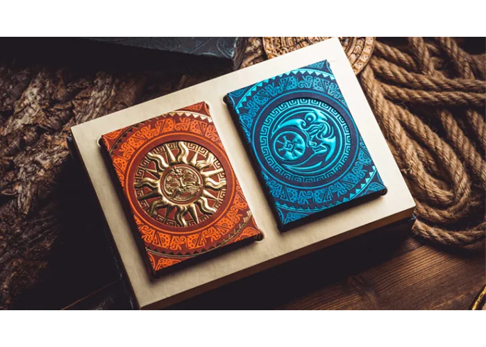 Maya 2 Deck set (Moon and Sun) Playing Cards