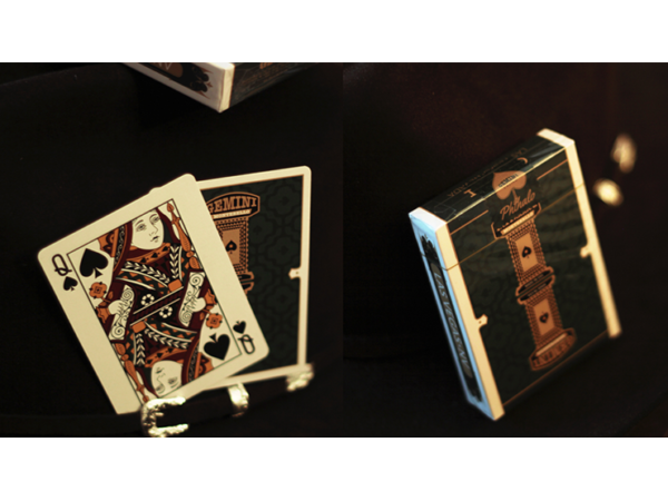 Gemini Casino Phthalo Green Playing Cards by Gemini