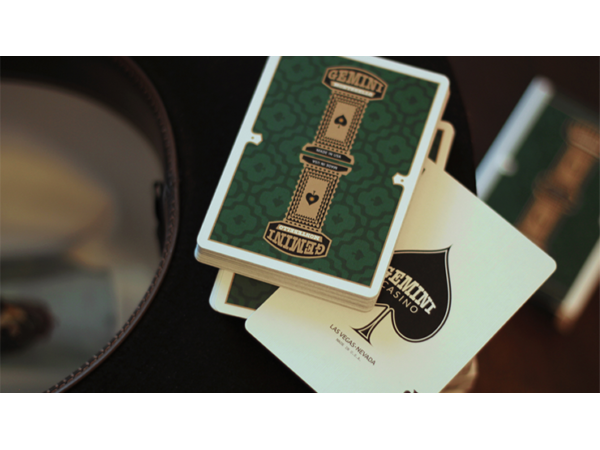 Gemini Casino Phthalo Green Playing Cards by Gemini