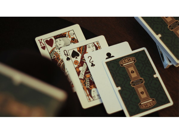 Gemini Casino Phthalo Green Playing Cards by Gemini