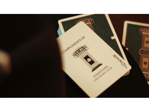 Gemini Casino Phthalo Green Playing Cards by Gemini