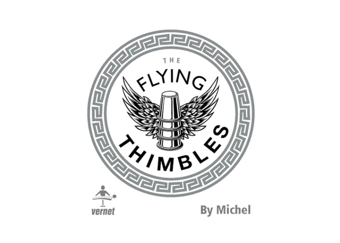 The Flying Thimbles (Gimmick and Online Instructions) by Vernet Magic