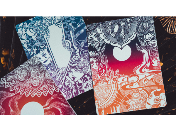 Twelve Imperial Symbols Playing Cards (Colorful) by KING STAR