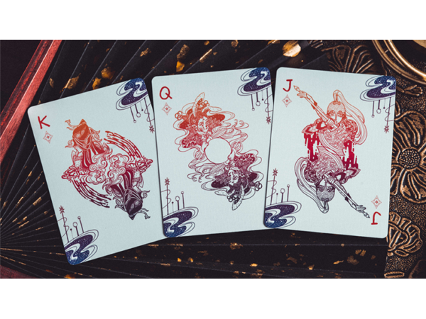 Twelve Imperial Symbols Playing Cards (Colorful) by KING STAR