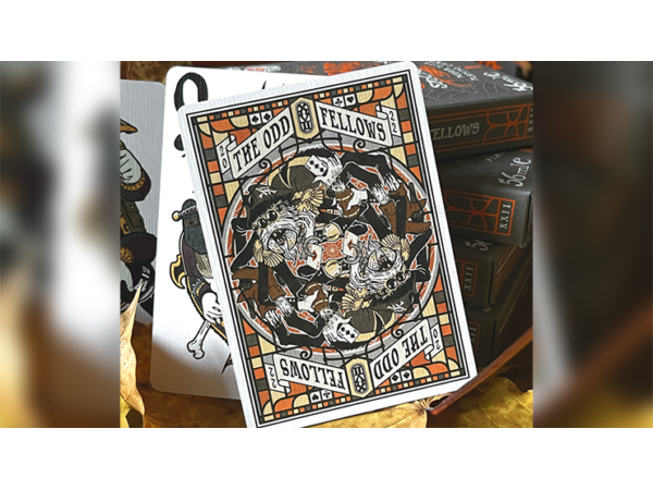 Odd Fellows (Cpt Spindel) Playing Cards by Stockholm 17