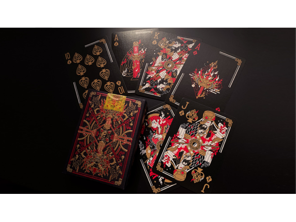 Midnight Geung Si Playing Cards by HypieLab
