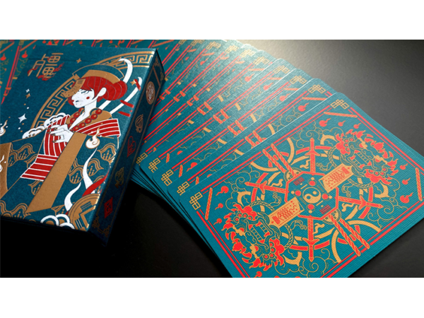 Twilight Geung Si Playing Cards by HypieLab