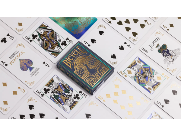 Bicycle Peacock Playing cards by US Playing Card Co