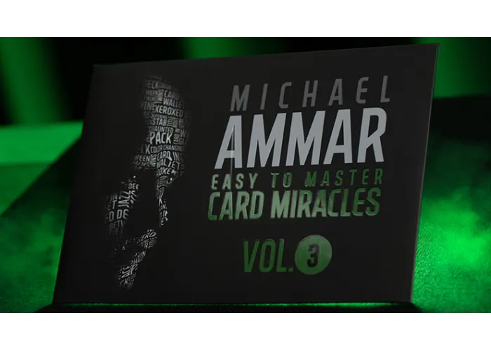Easy to Master Card Miracles (Gimmicks and Online Instruction) Volume 3 by Michael Ammar