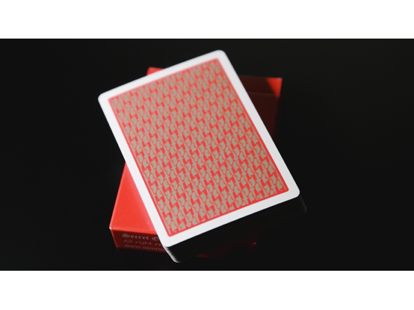 S.O.M. (Secrets of Magic) Red/Gold Playing Cards