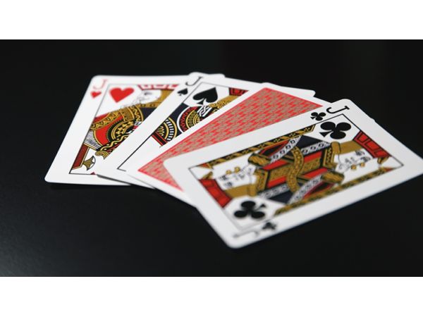 S.O.M. (Secrets of Magic) Red/Gold Playing Cards