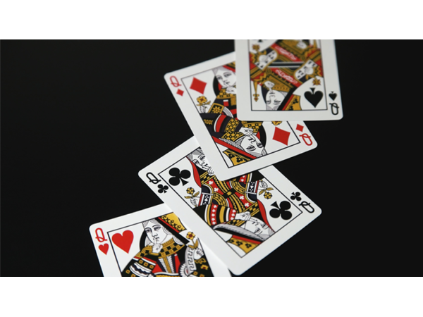 S.O.M. (Secrets of Magic) Black/White Playing Cards