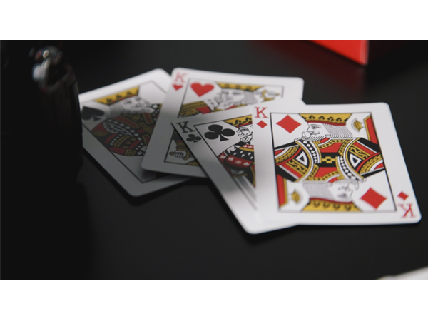 S.O.M. (Secrets of Magic) Black/White Playing Cards