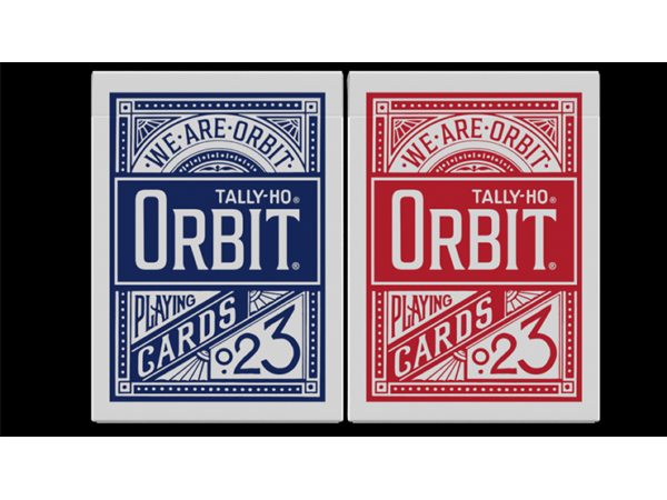 Orbit Tally Ho Circle Back (Red) Playing Cards