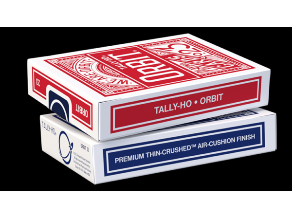 Orbit Tally Ho Circle Back (Red) Playing Cards