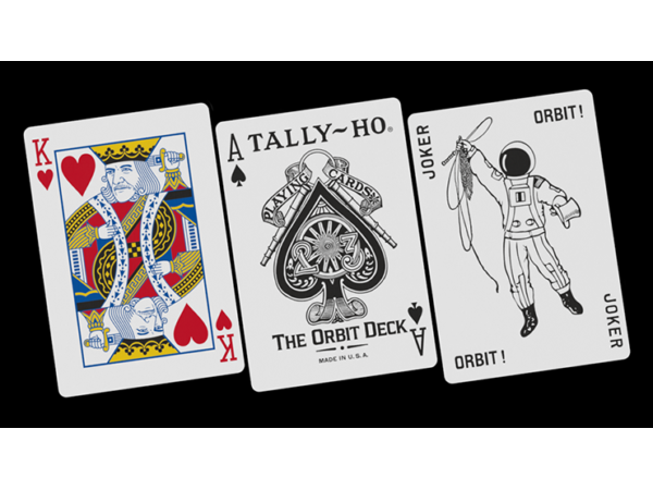 Orbit Tally Ho Circle Back (Red) Playing Cards