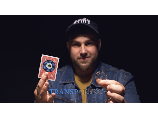 Transparency Blue (Gimmicks and Online Instructions) by Alexis Touchard