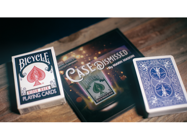 Case Dismissed Blue (Gimmicks and Online Instructions) by Mark Mason