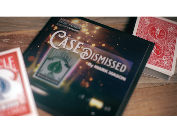 Case Dismissed Red (Gimmicks and Online Instructions) by Mark Mason