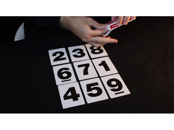 Bicycle Special NUMBERS Blue Playing Cards (plus 11 Online Effects)