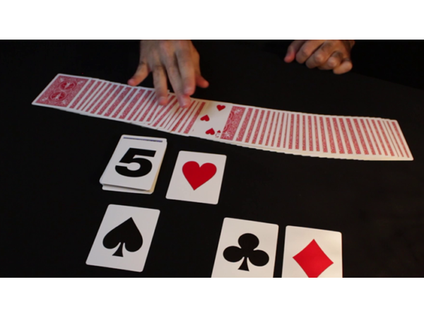 Bicycle Special NUMBERS Blue Playing Cards (plus 11 Online Effects)