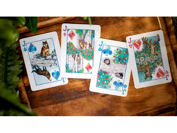 Red Fox Enchanted Puzzle Playing Cards