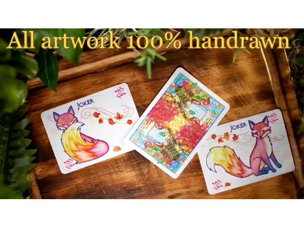 Red Fox Enchanted Puzzle Playing Cards
