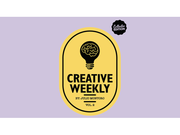 CREATIVE WEEKLY VOL. 2 LIMITED (Gimmicks and online Instructions) by Julio Montoro