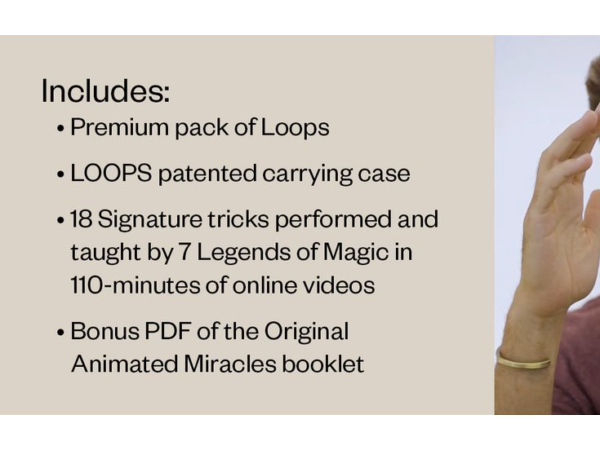 Loops Legends (Gimmicks and Online Instructions) by Yigal Mesika