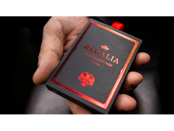 Regalia Red Playing Cards (Signature Edition) by Shin Lim