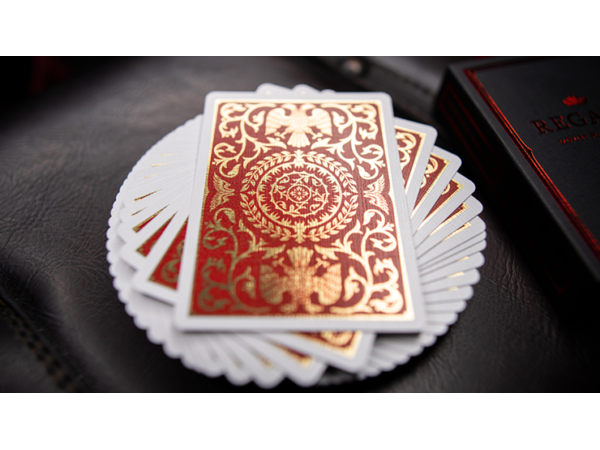 Regalia Red Playing Cards (Signature Edition) by Shin Lim