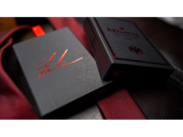 Regalia Red Playing Cards (Signature Edition) by Shin Lim