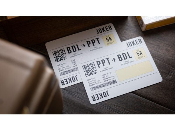 Limited Edition Lounge in Taxiway Yellow by Jetsetter Playing Cards
