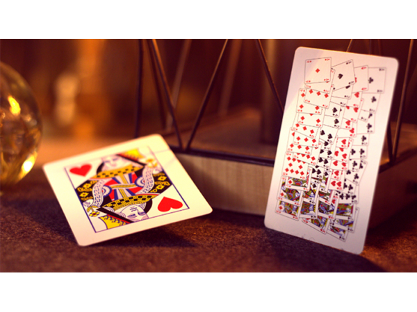 Bicycle 4 Index Red (Gimmicks and Online Instructions)