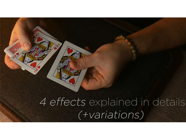 Bicycle 4 Index Red (Gimmicks and Online Instructions)