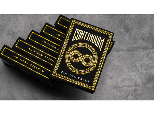 Continuum Playing Cards (Black)
