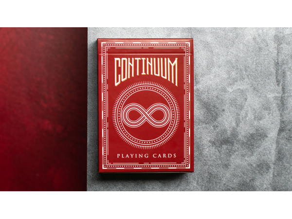 Continuum Playing Cards (Burgundy)