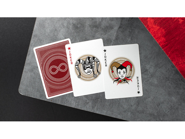 Continuum Playing Cards (Burgundy)